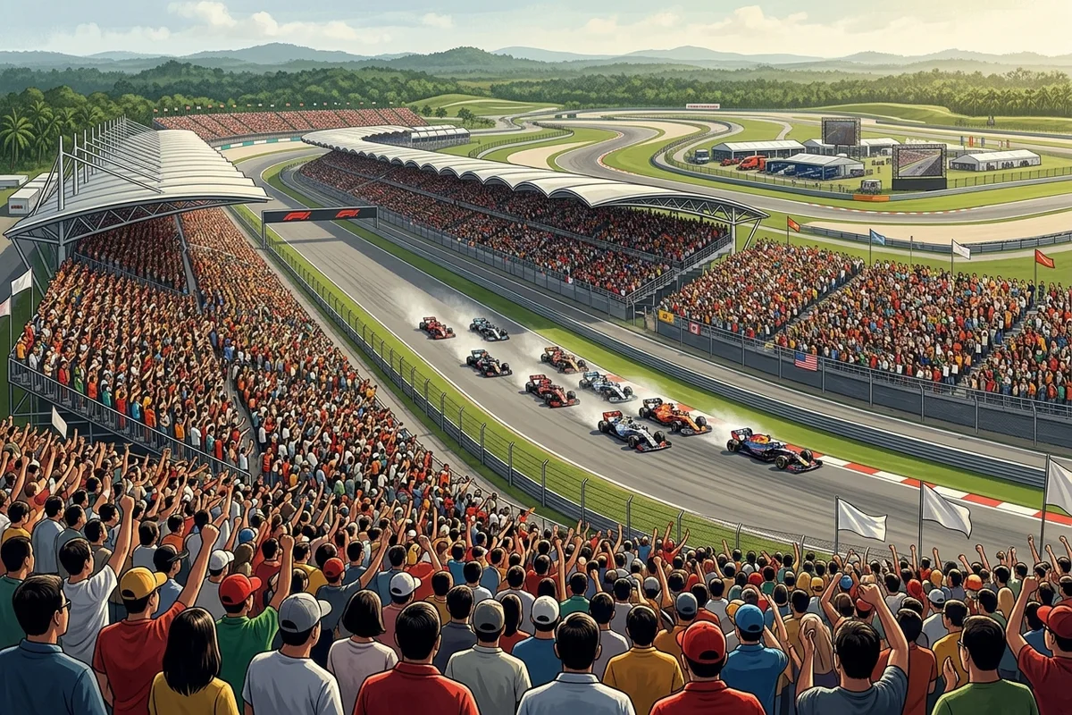 Malaysia hosts record Bahrain Grand Prix with 260,000 fans