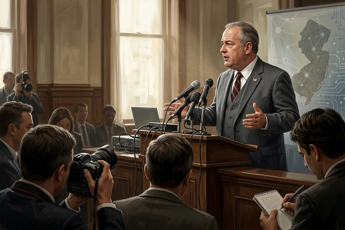 Former NJ Lt. Gov. Claims AI Proves His Innocence