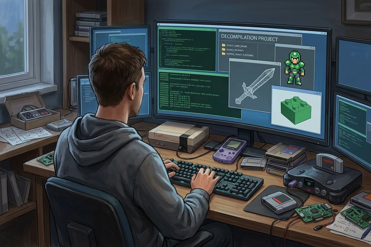 Classic games get new life through reverse-engineering ports